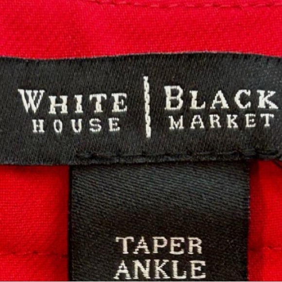 Women’s Taper Ankle Pants In Red - Picture 8 of 13